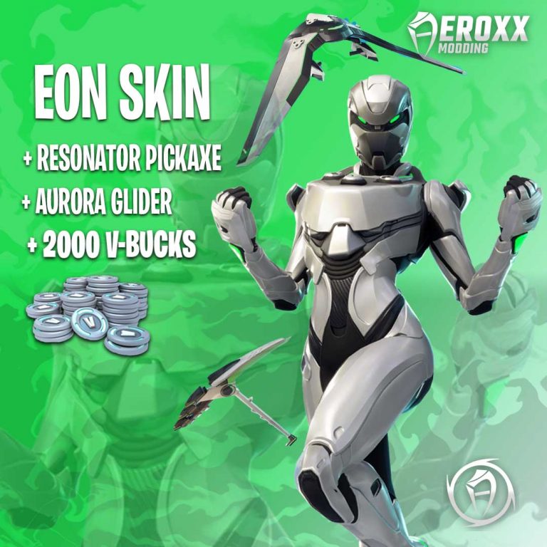 Fortnite EON Skin Bundle + 2000 VBucks (XBOX) aeroxxmodding